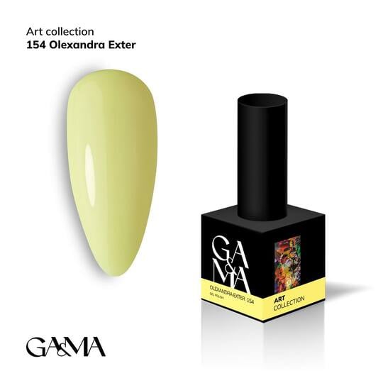 GA&MA. Gel polish #154 Olexandra Exter, 10 ml, гель-лак