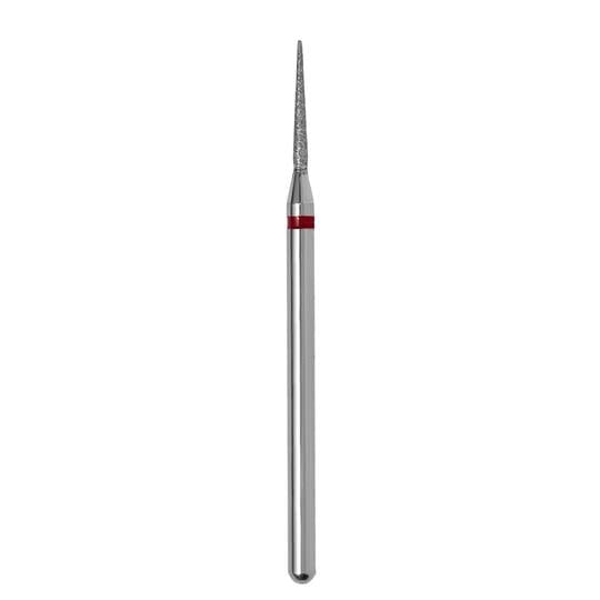 Фреза алмазна "КОНУС" червона, Ø 1.2 mm, гостра