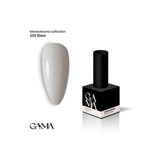 GA&MA. Gel polish #123 ICED COFFE, 10 ml, гель-лак, Глясе