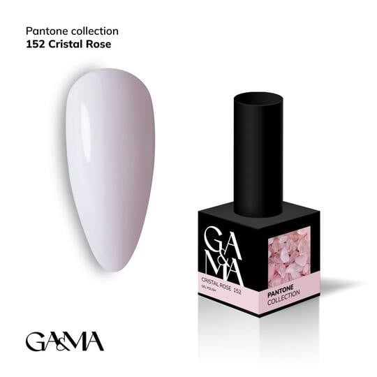 GA&MA. Gel polish #152 Cristal Rose, 10 ml, гель-лак