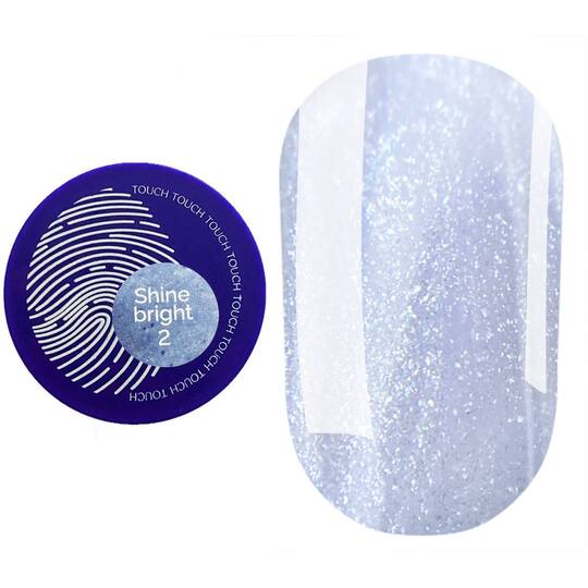 TOUCH. Builder Gel, Shine Bright #2, 15 ml (без пензлика)