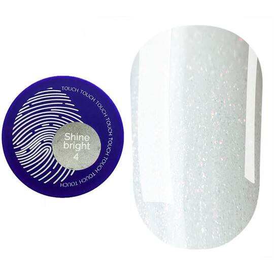 TOUCH. Builder Gel, Shine Bright #4, 15 ml (без пензлика)