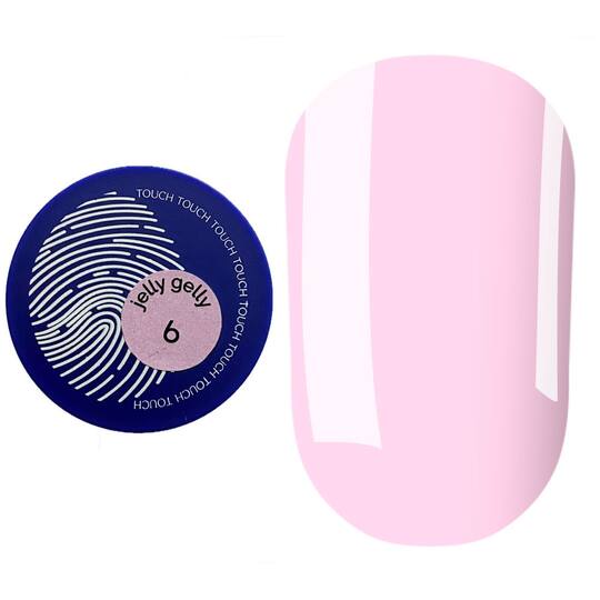 TOUCH. Jelly Gelly gel #6, 15 ml, гель-желе
