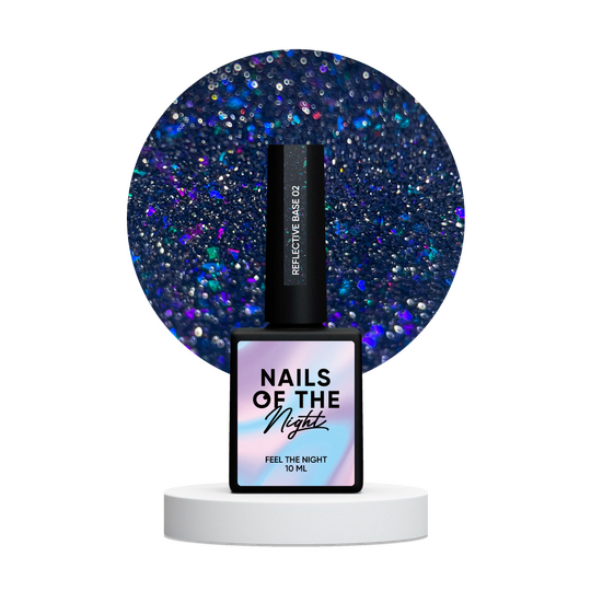 NOTN. Reflective Base #02, 10 ml, світловідбиваюча база