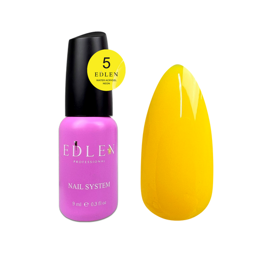 EDLEN Water Acrygel Neon №05, 9 ml