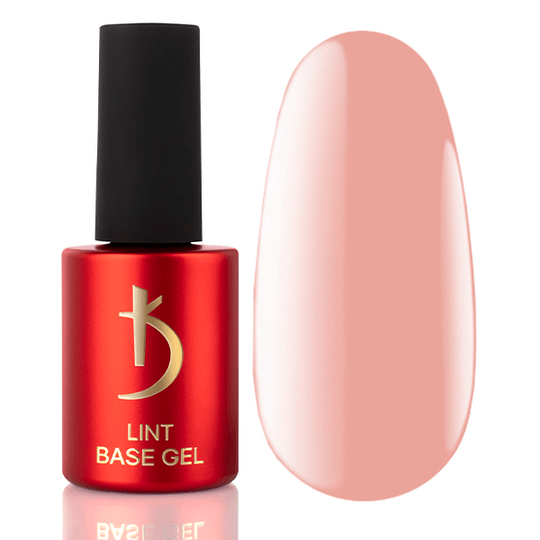 KODI Lint Base Gel, Delicate Rose, темно-рожевий, 15 ml, камуфлююча база