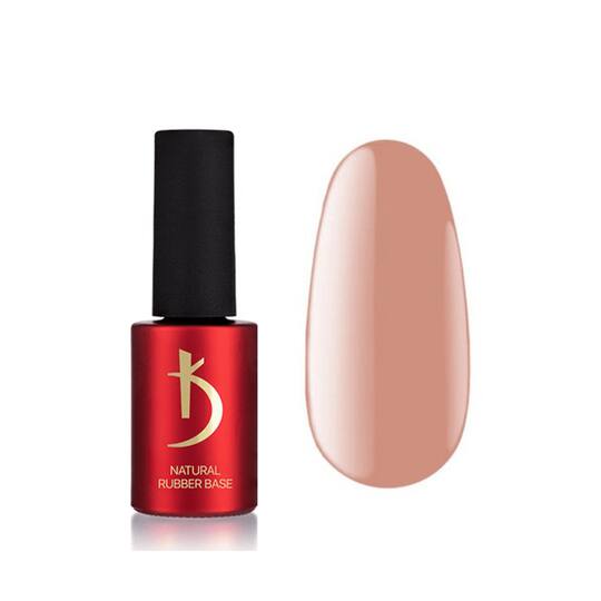 KODI, Natural Rubber Base, Dark Beige, 15 ml, темний беж, камуфлююча база