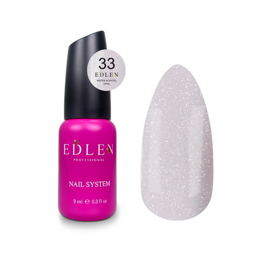EDLEN Water Acrygel Opal №33, 9 ml