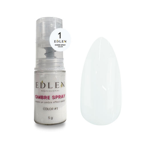 EDLEN Ombre Spray Color №1, 5g, пудра для дизайну