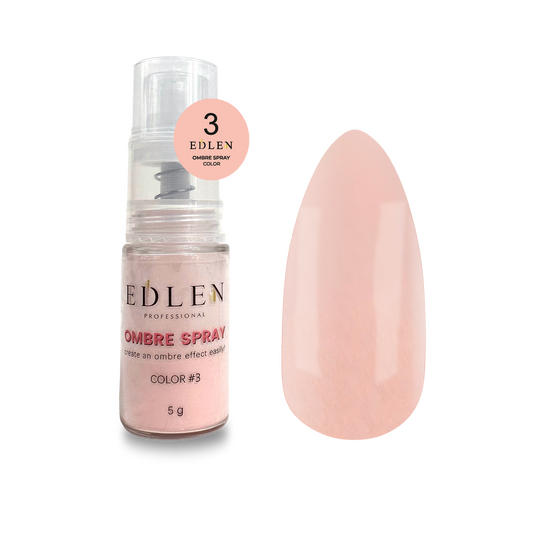 EDLEN Ombre Spray Color №3, 5g, пудра для дизайну