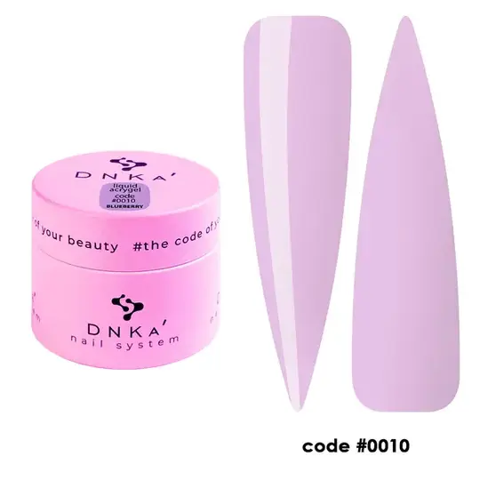 DNKa' Liquid Acrygel #0010 Blueberry Pie, 15 ml, рідкий гель