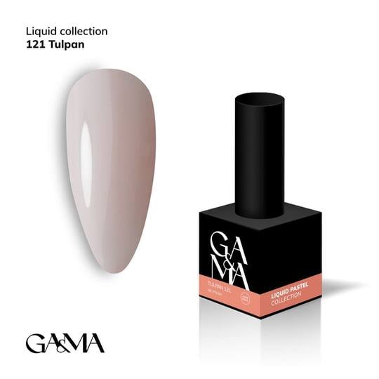GA&MA. Gel polish #121 Tulip, 10 ml, гель-лак, Тюльпан