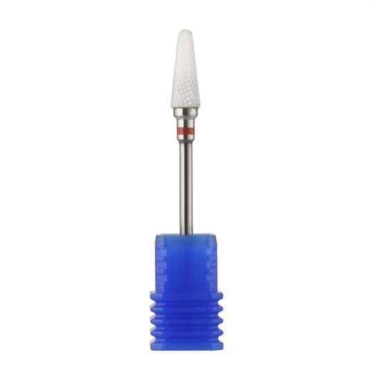 Фреза керамічна "КОНУС" червона, Ø 5.5 mm / робоча частина 12 mm