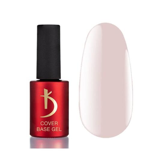 KODI Cover base gel #8, NUDE, 7 ml, бежево-рожевий