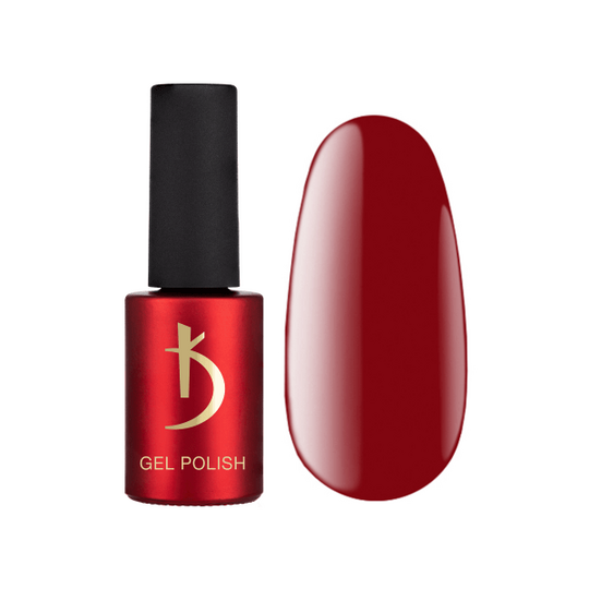 KODI Gel Polish #100R Dark Red, темний червоний, 7 ml, гель-лак