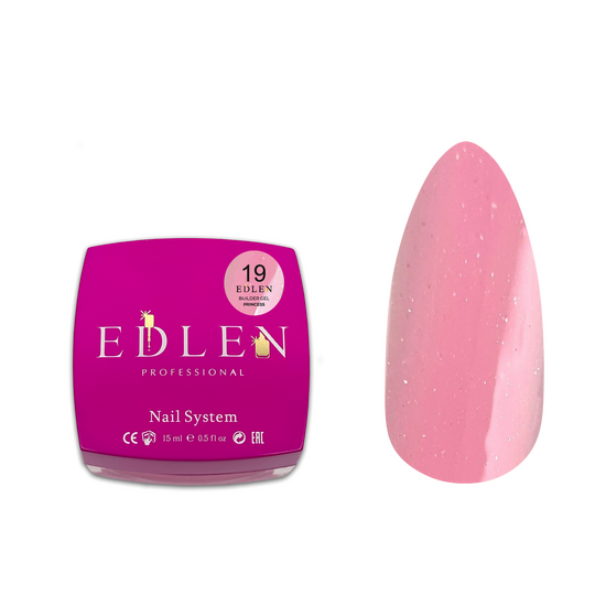 EDLEN. Builder gel Princess №19, 15 ml