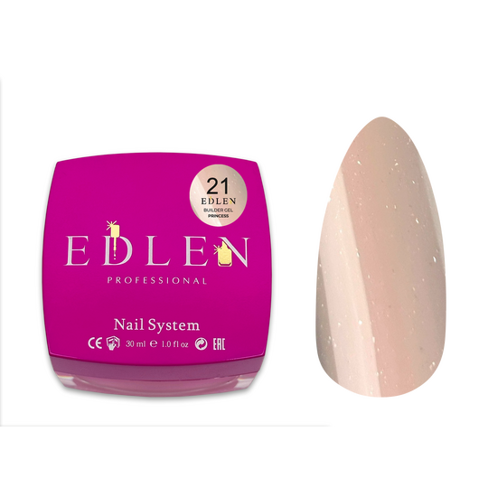 EDLEN. Builder gel Princess №21, 30 ml
