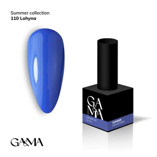 GA&MA. Gel polish #110 BLUEBERRY, 10 ml, гель-лак, Лохина
