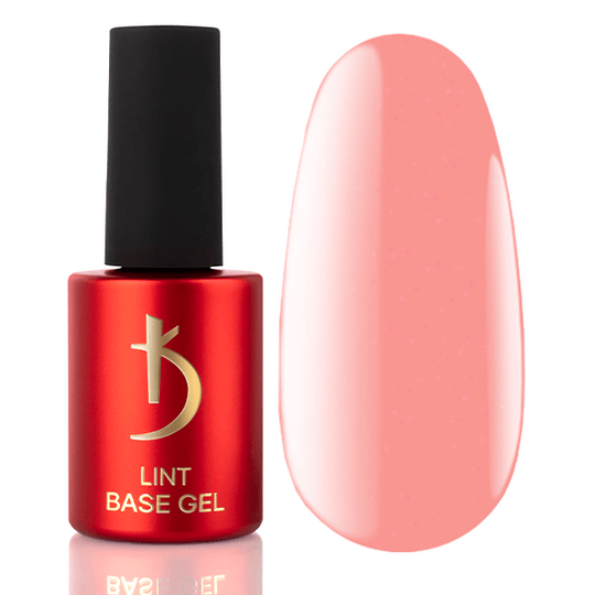 KODI Lint Base Gel, Peach, насичений персиковий, 15 ml, камуфлююча база