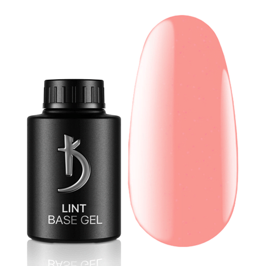 KODI Lint Base Gel, Peach, насичений персиковий, 35 ml, камуфлююча база