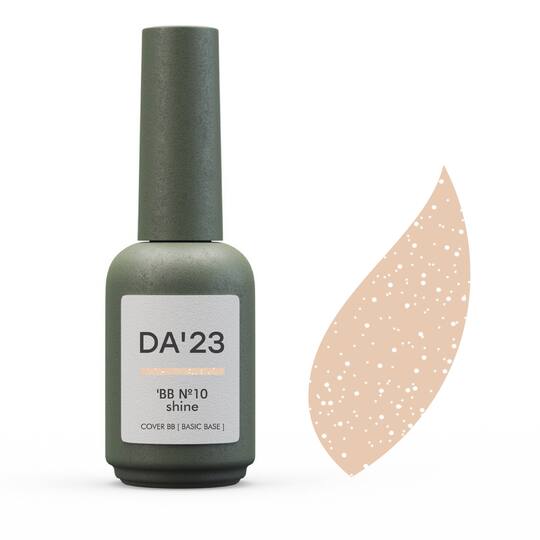 DA'23. Cover Base BB №10 Shine, 14 ml