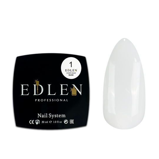 УЦІНКА / EDLEN Cover base NUDE №01, 30 ml