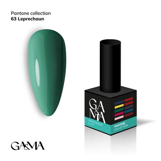 GA&MA. Gel polish #63 LEPRECHAUN, 10 ml, гель-лак