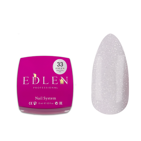 EDLEN. Water Acrygel Opal №33, 15 ml