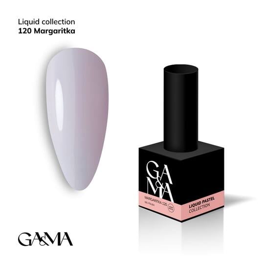 GA&MA. Gel polish #120 Daisy, 10 ml, гель-лак, Маргаритка