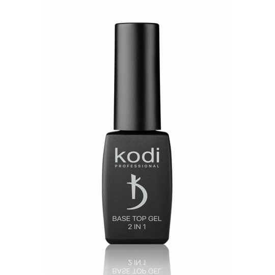 KODI. Base & Top coat gel 2 in 1, 8 ml, Основа-база і фініш-топ для гель-лаку 2 в 1