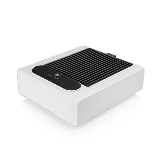 CYCLONE. Desktop portable Nail dust Collector "CYCLONE V1" with HEPA-filter, 100W. Настільна витяжка з НЕРА-фільтром біла