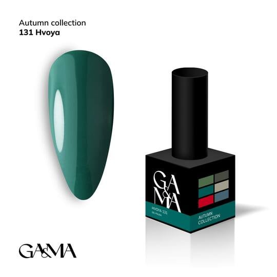 GA&MA. Gel polish #131 Needles, 10 ml, гель-лак, Хвоя