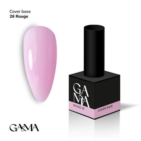 GA&MA. Cover base #26, ROUGE, 15 ml