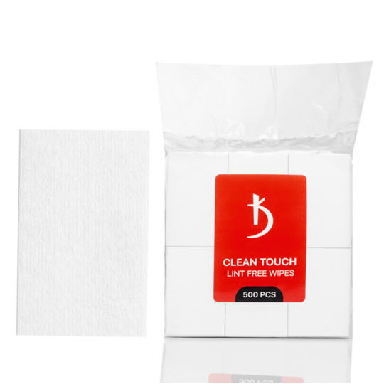 KODI. Сухі безворсові серветки Clean Touch Lint free Wipes (500 шт.)