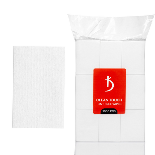 KODI. Сухі безворсові серветки Clean Touch Lint free Wipes (1000 шт.)