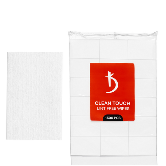 KODI. Сухі безворсові серветки Clean Touch Lint free Wipes (1500 шт.)