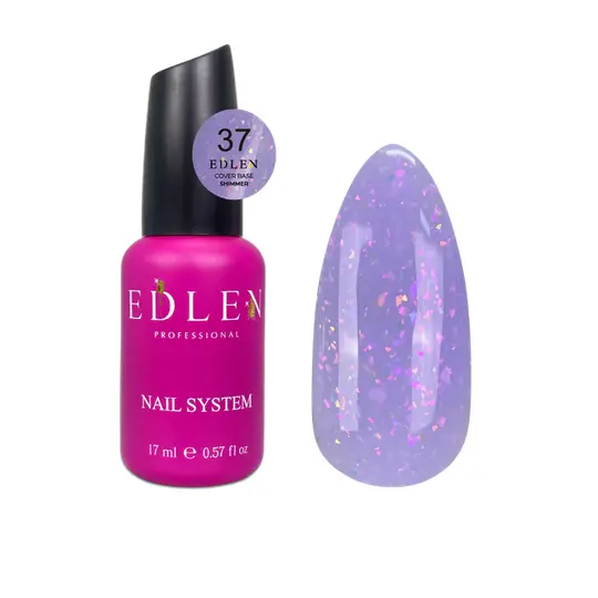 EDLEN Cover base SHIMMER №37, 17 ml