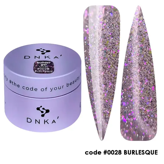 DNKa’. Builder Gel Burlesque #0028, 30 ml, гель для моделювання