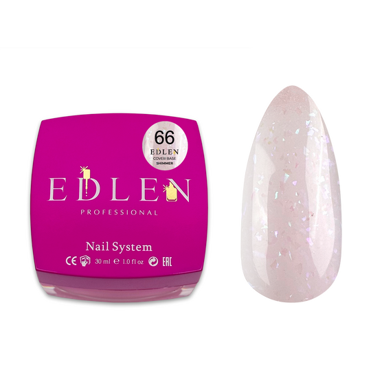 EDLEN Cover base SHIMMER №66, 30 ml