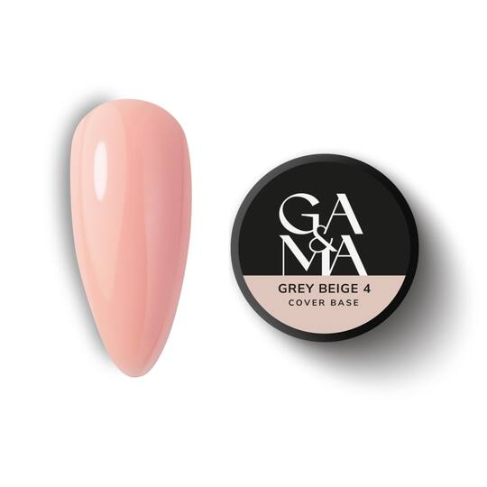 GA&MA. Cover base #4, GREY BEIGE, 30 ml