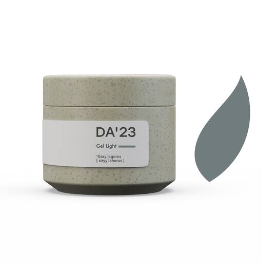 DA'23. Gel Light, Gray lagurus, 15 ml, гель середньо-рідкої консистенції
