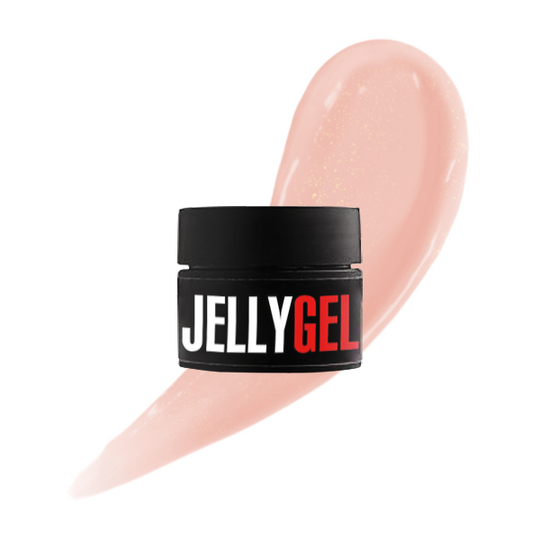 KODI. Jelly gel, 03, Beige with gold shimmer, 13 g. Гель-желе, бежевий з золотистим сяйвом