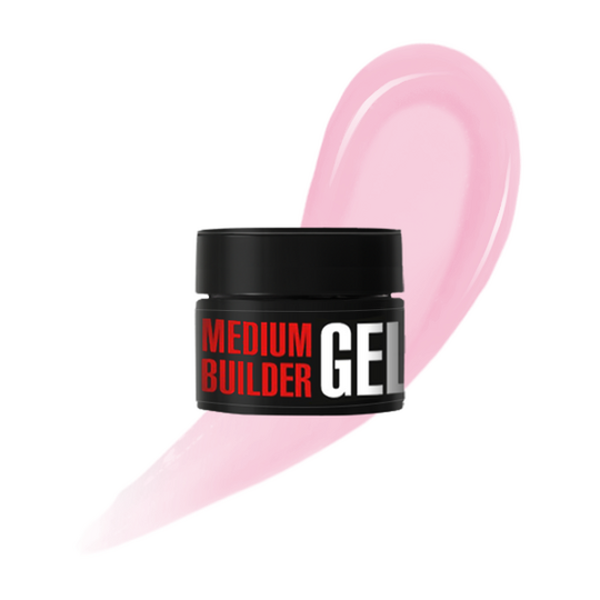 KODI. Medium Builder Gel, 10, Lilac-pink, 13 ml. Моделюючий гель, лілово-рожевий
