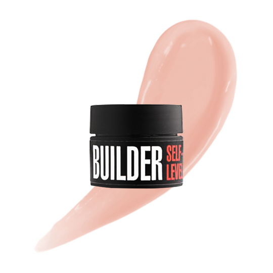 KODI. Builder self-level gel, Misty Rose, 30 g. Моделюючий самовирівнюючий гель, молочно-бежевий