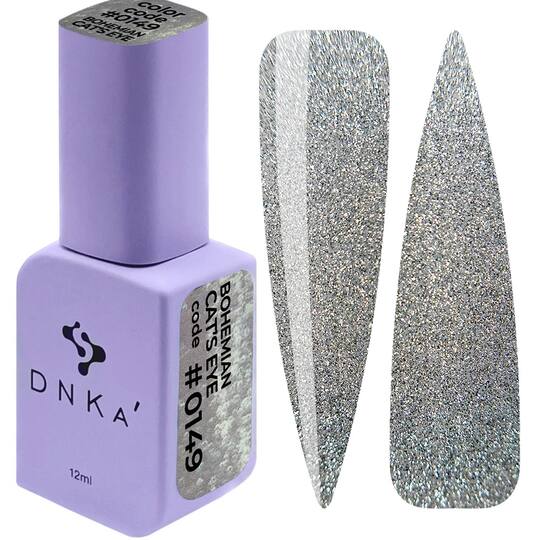 DNKa’. Gel Polish, Bohemian Cat`s Eye, NEW FORMULA, #0016, 12 ml, гель-лак "Котяче око"
