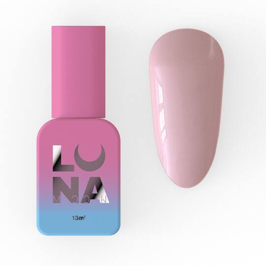 LUNAmoon. Light Acrygel #4 Milky nude, 13 ml, рідкий гель, молочний нюд