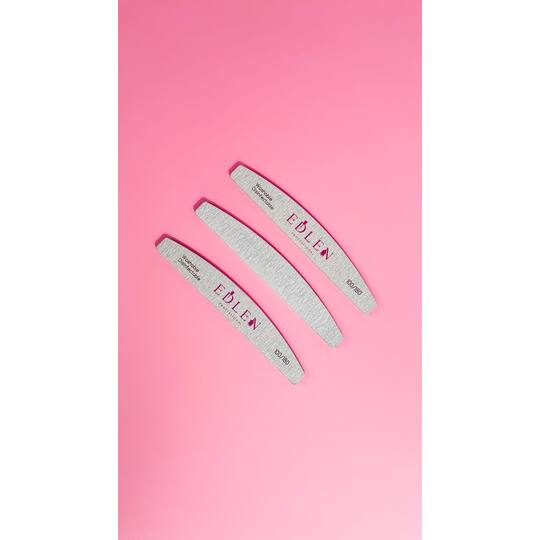 EDLEN. Nail File 100/180 grit, пилочка для нігтів, 1 шт