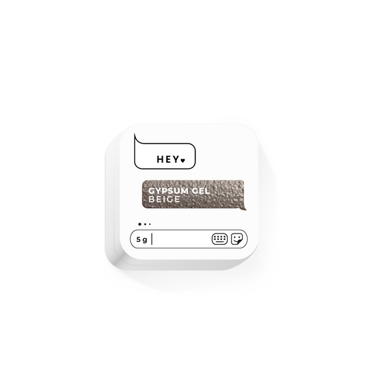 HEYLOVE. Gypsum gel, BEIGE, 5 g, гель для дизайну