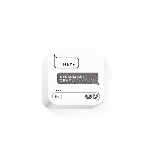 HEYLOVE. Gypsum gel, GRAY, 5 g, гель для дизайну