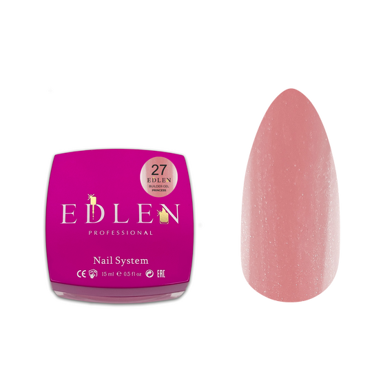 EDLEN. Builder gel Princess №27, 15 ml
